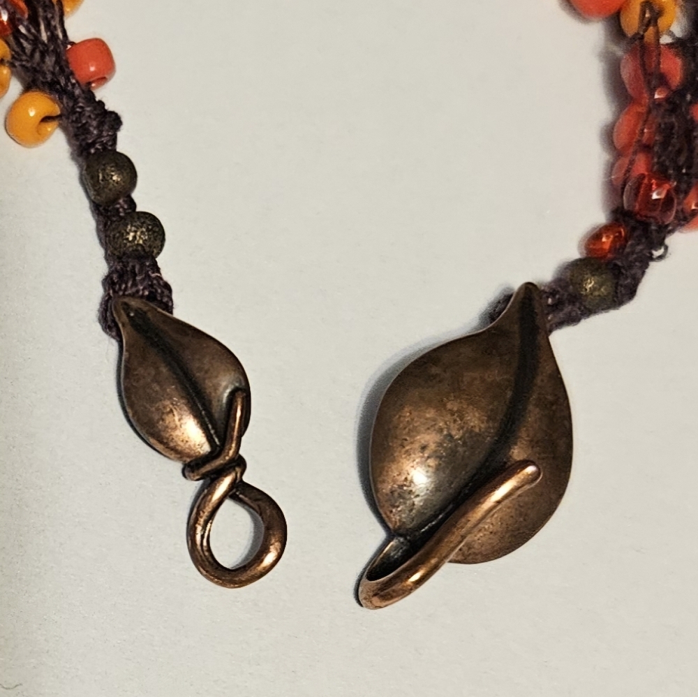 Pink/Orange Necklace Set - Picture 6 of 8